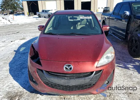 2014 Mazda 5 Touring z USA, uszkodzony, nr VIN JM1CW2CL1E0175698